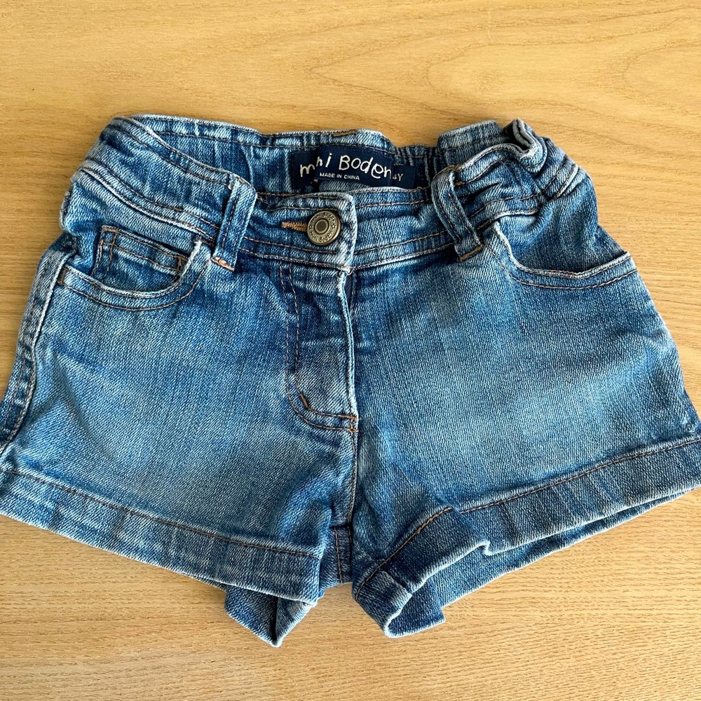 Mini Boden Denim Shorts